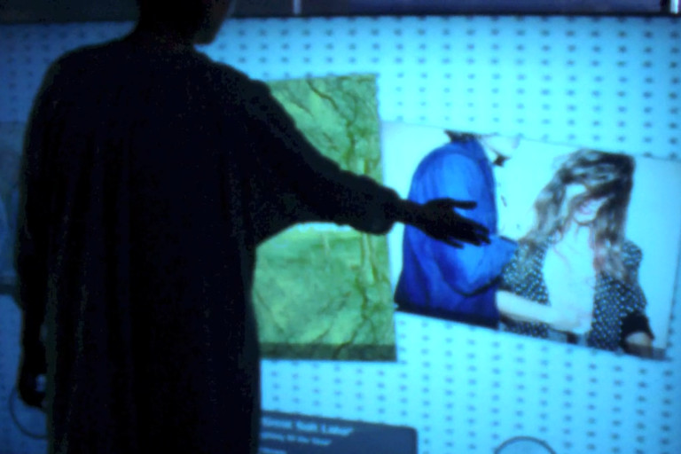 Large touchscreen display